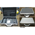 Nueva llegada de fuerte y la caja de aluminio portable del ordenador portátil fabricante de China, con opciones de color diferentes